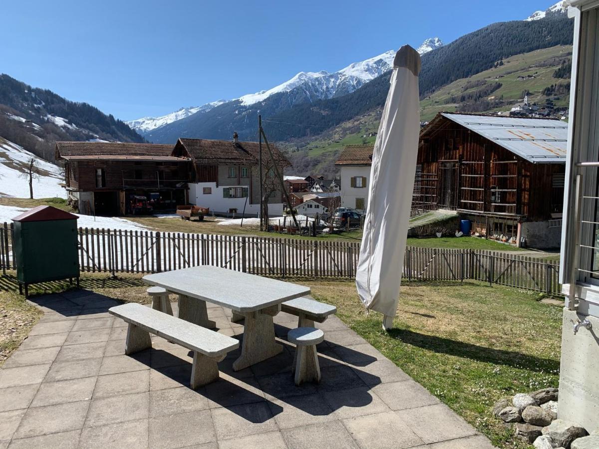 Casa Steilalva - Grosszuegiges Chalet Fuer Erholsamen Familienurlaub Surrein Kültér fotó