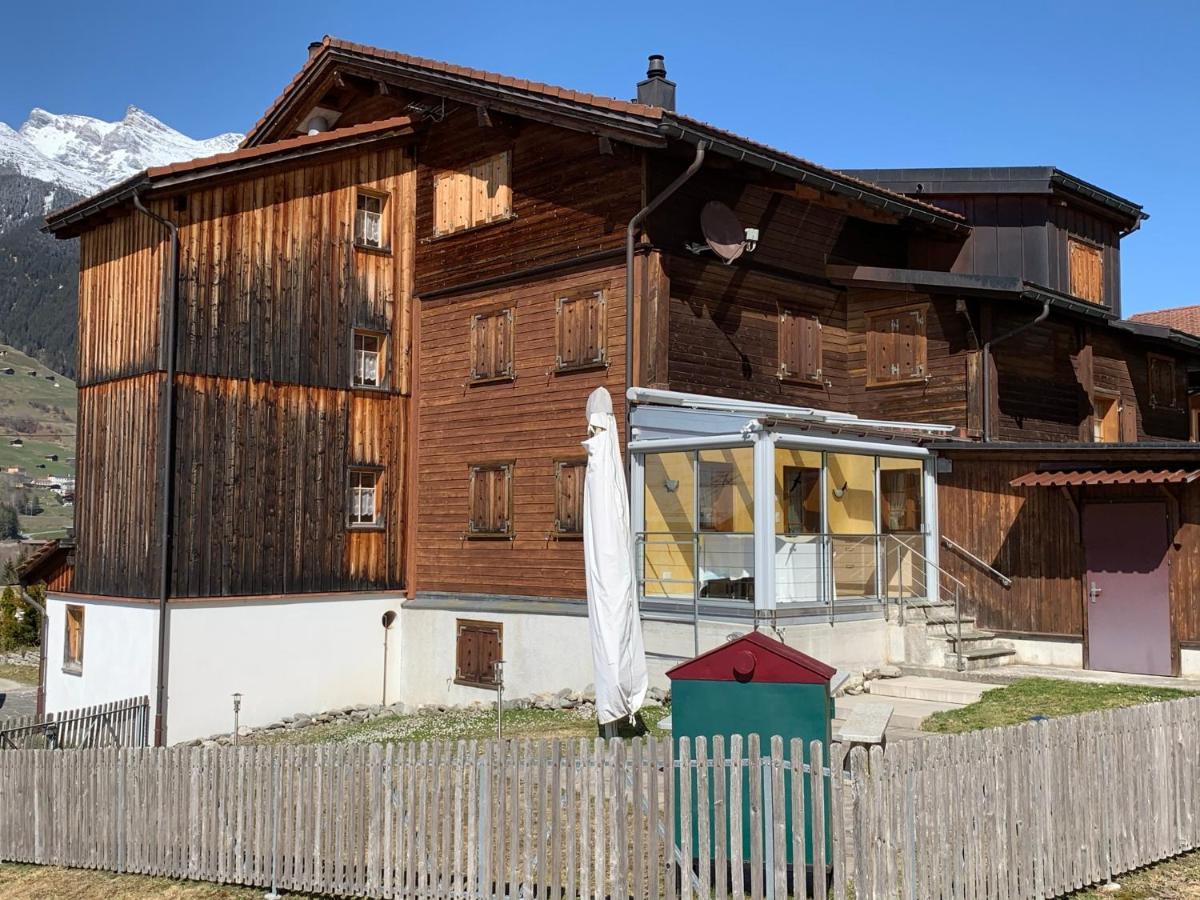 Casa Steilalva - Grosszuegiges Chalet Fuer Erholsamen Familienurlaub Surrein Kültér fotó