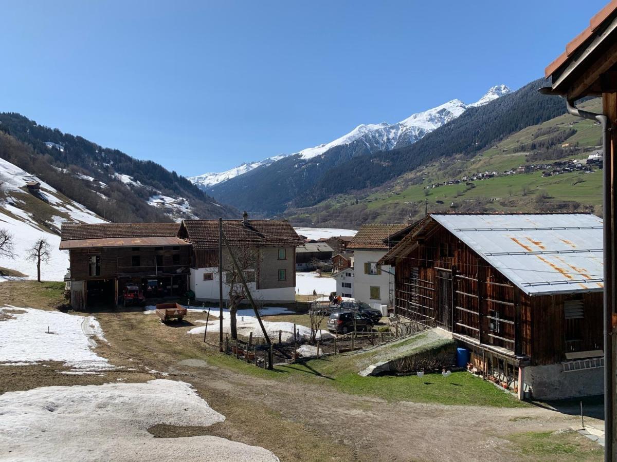 Casa Steilalva - Grosszuegiges Chalet Fuer Erholsamen Familienurlaub Surrein Kültér fotó