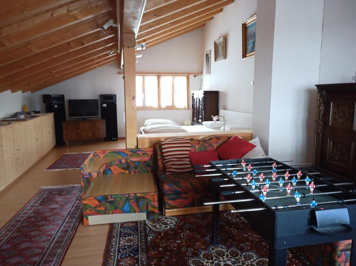 Casa Steilalva - Grosszuegiges Chalet Fuer Erholsamen Familienurlaub Surrein Kültér fotó
